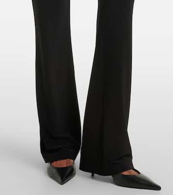 Pantalon évasé à taille haute | Norma Kamali