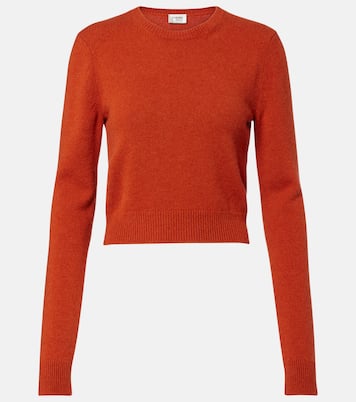 Cropped cashmere sweater | Saint Laurent