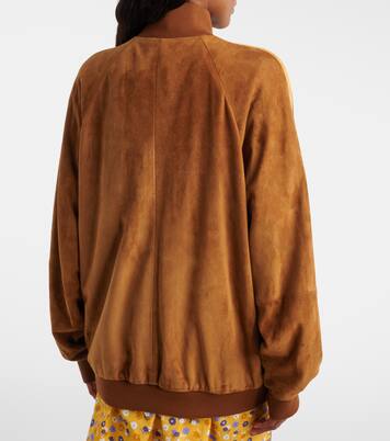 Oversized suede jacket | Miu Miu