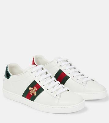 Ace leather sneakers | Gucci