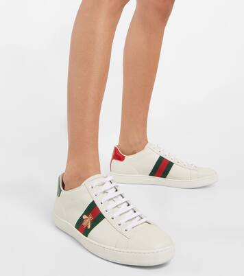 Ace leather sneakers | Gucci