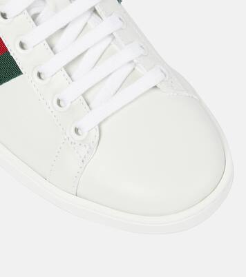 Ace leather sneakers | Gucci
