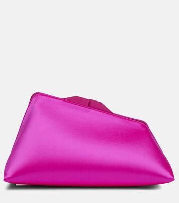 8.30 PM silk-blend clutch | The Attico