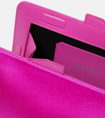 8.30 PM silk-blend clutch | The Attico