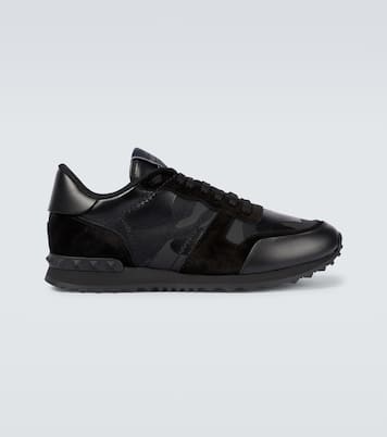 Baskets Rockrunner en cuir | Valentino Garavani