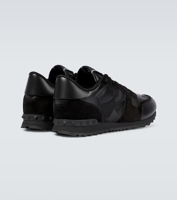 Baskets Rockrunner en cuir | Valentino Garavani