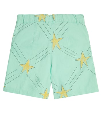 Pig cotton and linen shorts | The Animals Observatory