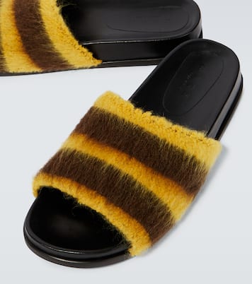 Fussbett striped slides | Marni