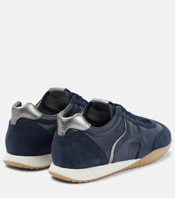 Sneakers Olympia-Z aus Veloursleder und Leder | Hogan