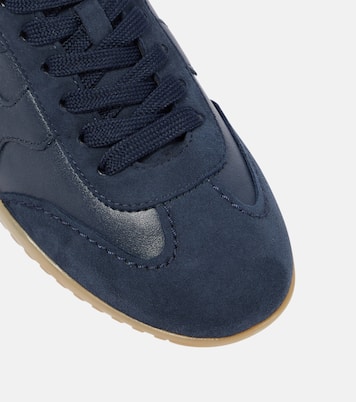 Sneakers Olympia-Z aus Veloursleder und Leder | Hogan