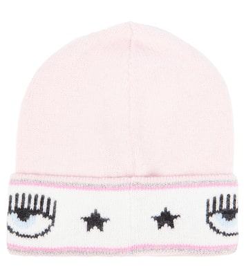 X Chiara Ferragni Mütze aus Strick | Monnalisa