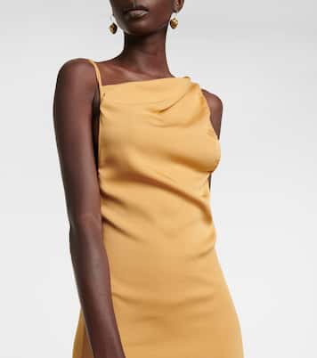 Asymmetrisches Maxikleid | Christopher Esber