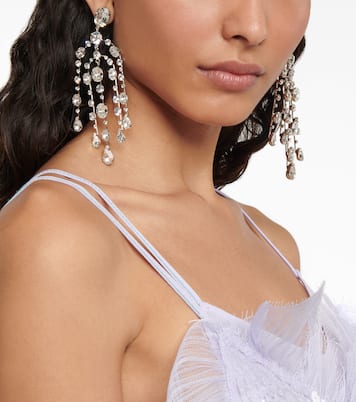 Ophelia embellished drop earrings | Jennifer Behr