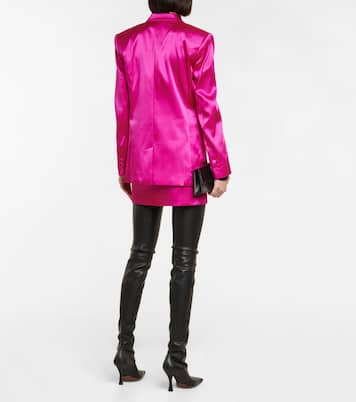 Blazer aus Satin | Frame