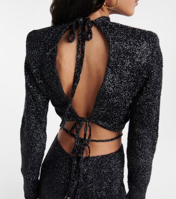 Cropped-Top aus Strick | Rotate