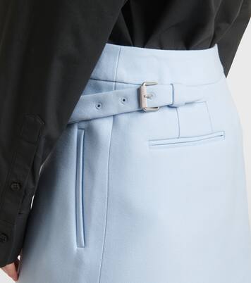 Wickelrock aus Schurwolle | Wardrobe.NYC