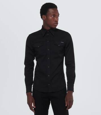 Chemise brodée en coton mélangé | Dolce&Gabbana