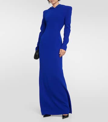 Maxikleid aus Crêpe | Mônot