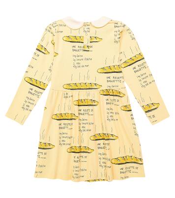 Printed cotton jersey dress | Mini Rodini