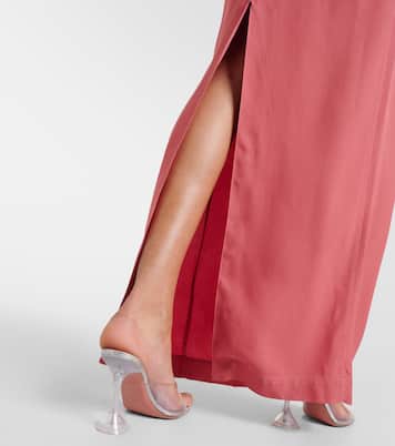 Garbo feather-trimmed gown | Taller Marmo