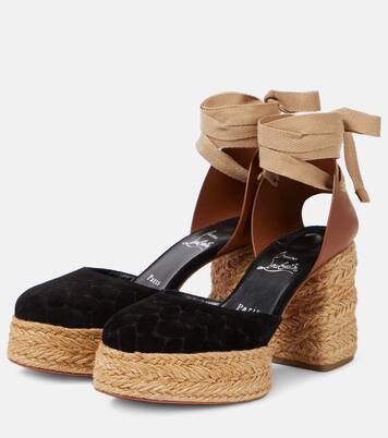 Brigissima 70 espadrille sandals | Christian Louboutin