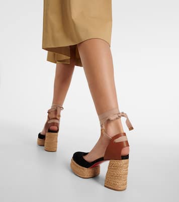 Brigissima 70 espadrille sandals | Christian Louboutin