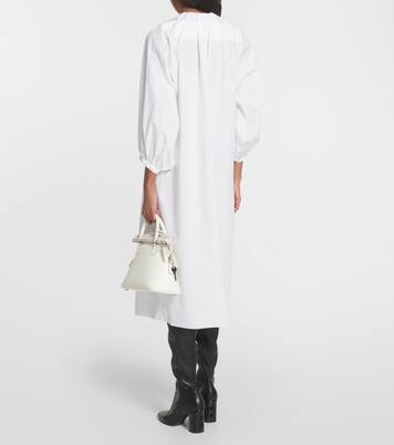 Abito midi in popeline di cotone | MM6 Maison Margiela