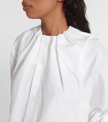 Abito midi in popeline di cotone | MM6 Maison Margiela