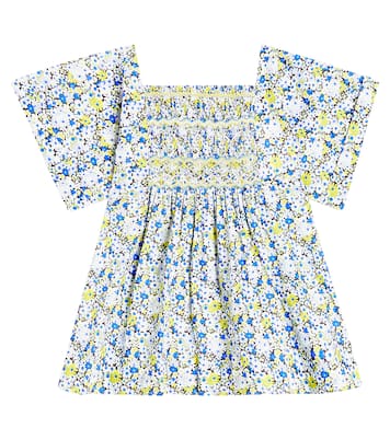 Pays smocked floral blouse | Bonpoint