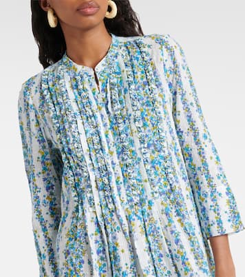 Robe Bea en coton à fleurs | Poupette St Barth