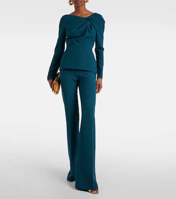 Top Manya aus Crêpe | Safiyaa