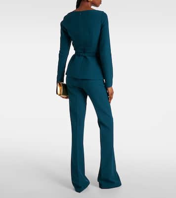 Top Manya aus Crêpe | Safiyaa