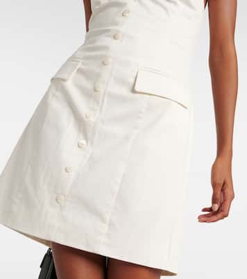 Haven 코튼 치노 미니드레스 | Staud