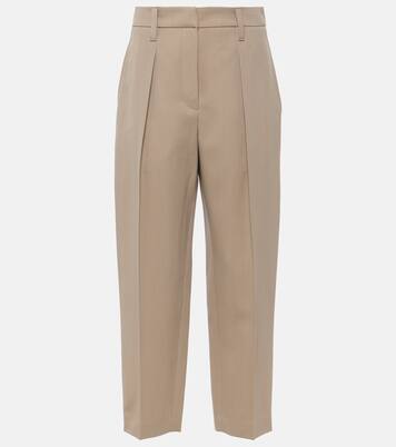 Wool-blend straight pants | Brunello Cucinelli