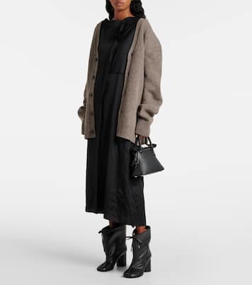 Tabi drawstring leather ankle boots | Maison Margiela