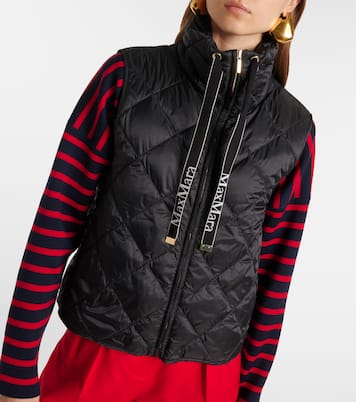 The Cube Tregic quilted down vest | Max Mara