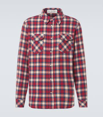Ski Santa Fe plaid cashmere shirt | God's True Cashmere
