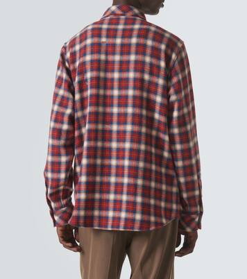 Ski Santa Fe plaid cashmere shirt | God's True Cashmere