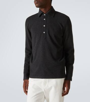 Cashmere polo sweater | Brunello Cucinelli