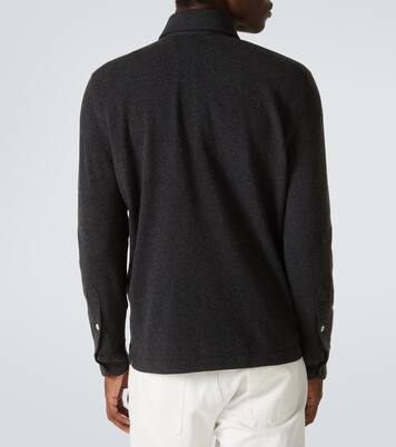 Cashmere polo sweater | Brunello Cucinelli