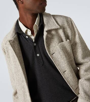 Cashmere polo sweater | Brunello Cucinelli