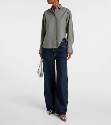 Pumps slingback Begum Glass 70 in PVC | Amina Muaddi