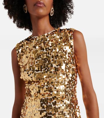 Midikleid mit Pailletten | Dolce&Gabbana