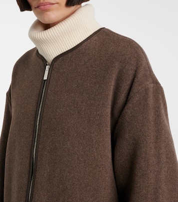 Jacke aus einem Wollgemisch | Toteme