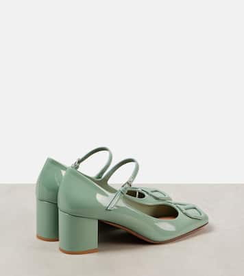 Mary-Jane-Pumps VLogo Signature 60 aus Lackleder | Valentino Garavani