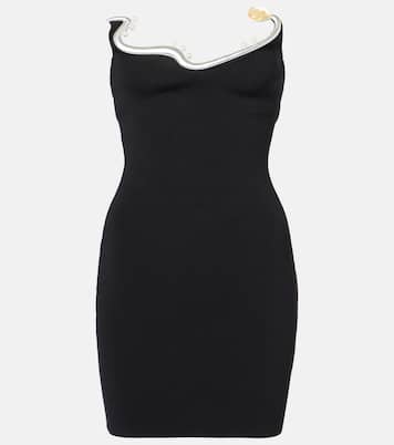 Minikleid Mollusk mit Zierperlen | Christopher Esber