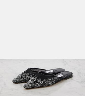 Vivi embellished mesh mules | Jimmy Choo