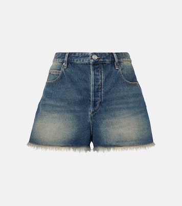 Shorts Lesia de denim con efecto desgastado | Isabel Marant