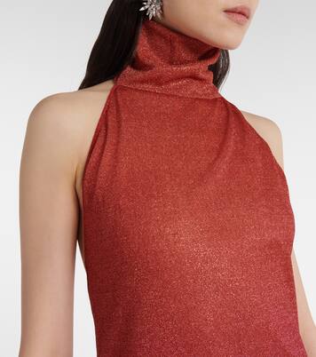 Lumière lamé maxi dress | Oséree