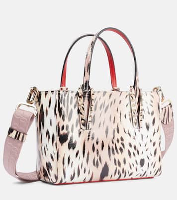 Bolso Cabata Mini de piel estampada | Christian Louboutin